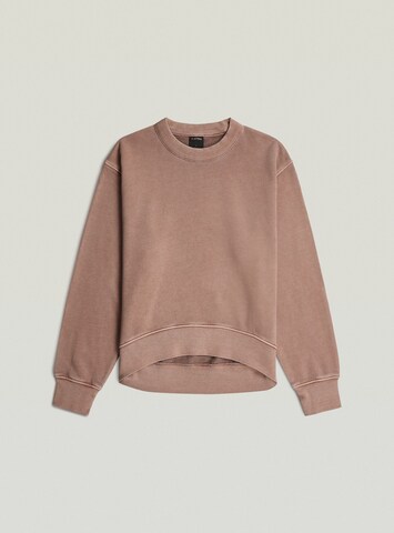G-STAR Sweatshirt ' ' in Roze: voorkant