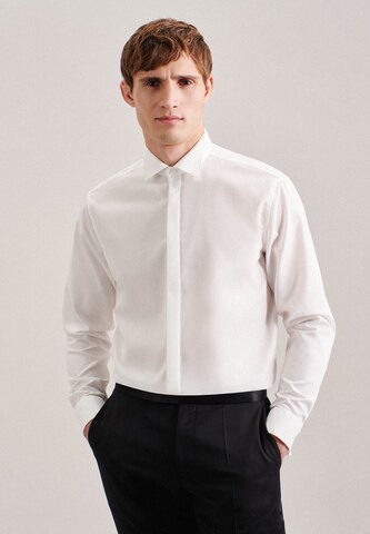 SEIDENSTICKER Regular fit Business Shirt 'Modern' in White: front