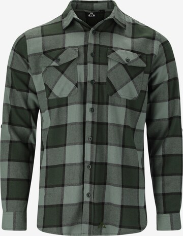 Whistler Athletic Button Up Shirt 'Caspar' in Green: front