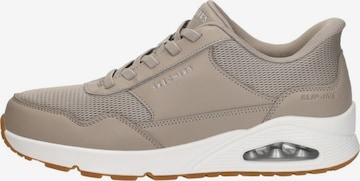 SKECHERS Platform trainers 'Slip-Ins: Uno - Banksia' in Beige: front