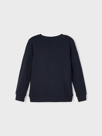 NAME IT - Sweatshirt 'Lukas' em azul