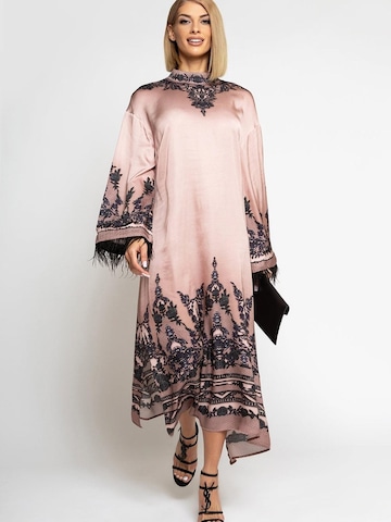 JIORO Oversized jurk 'GRAFFITI POWDER' in Gemengde kleuren