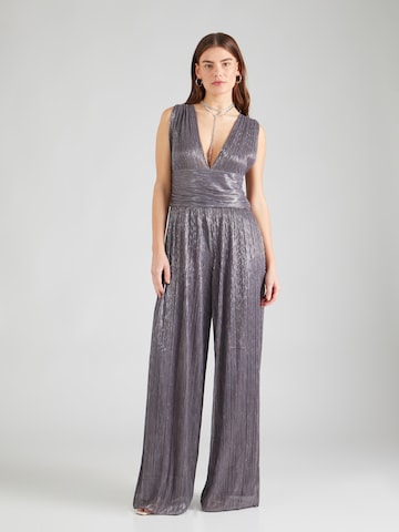 Tuta jumpsuit 'MACAO' di MAX&Co. in argento: frontale