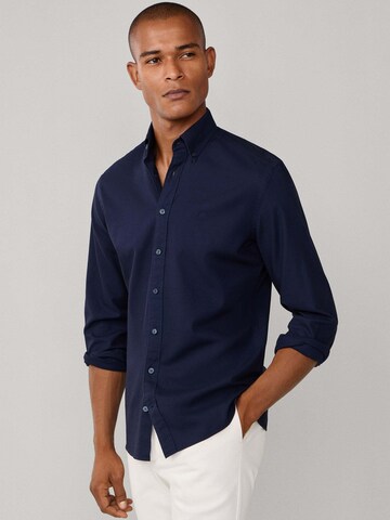 Hackett London Regular Fit Hemd in Blau
