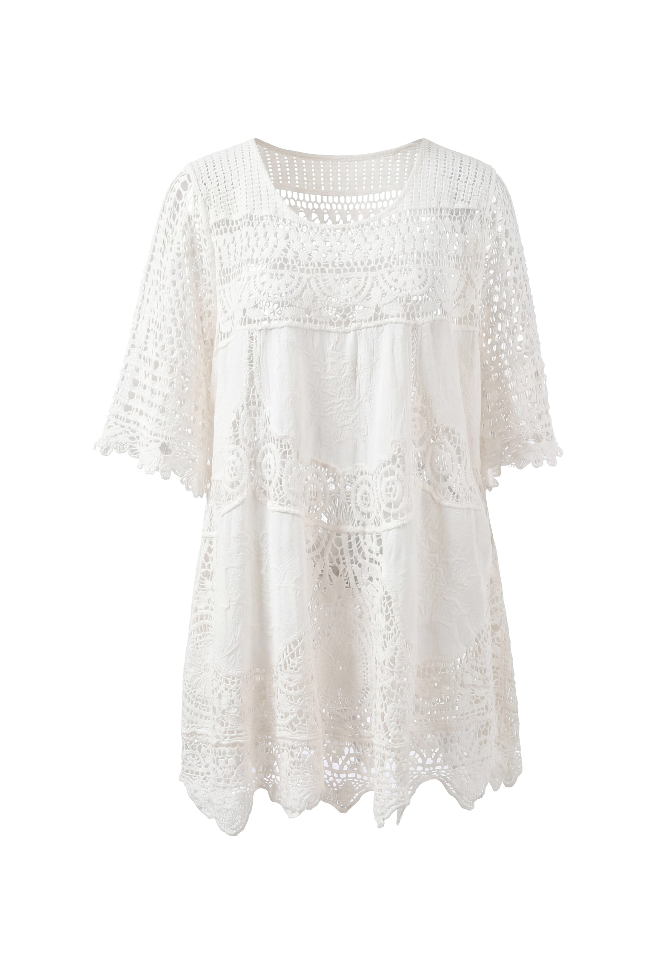 IZIA Tunic in White: front