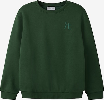 NAME IT Collegepaita 'NKMLAMAR' värissä vihreä: etupuoli