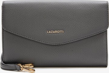 Pochette 'Bologna' Lazarotti en gris : devant