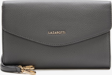 Pochette 'Bologna' Lazarotti en gris : devant