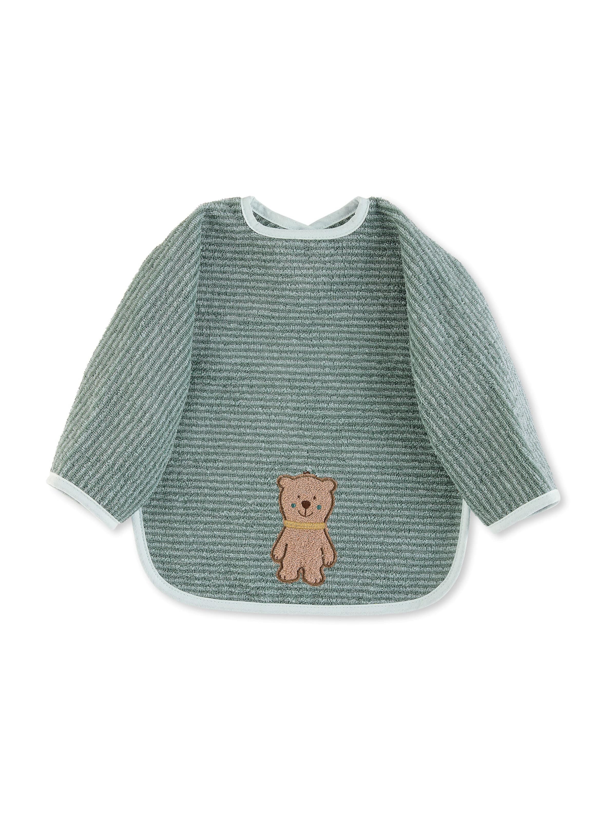 STERNTALER Bib 'Ben' in Green: front