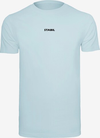Merchcode Shirt 'Stabil' in Blauw: voorkant