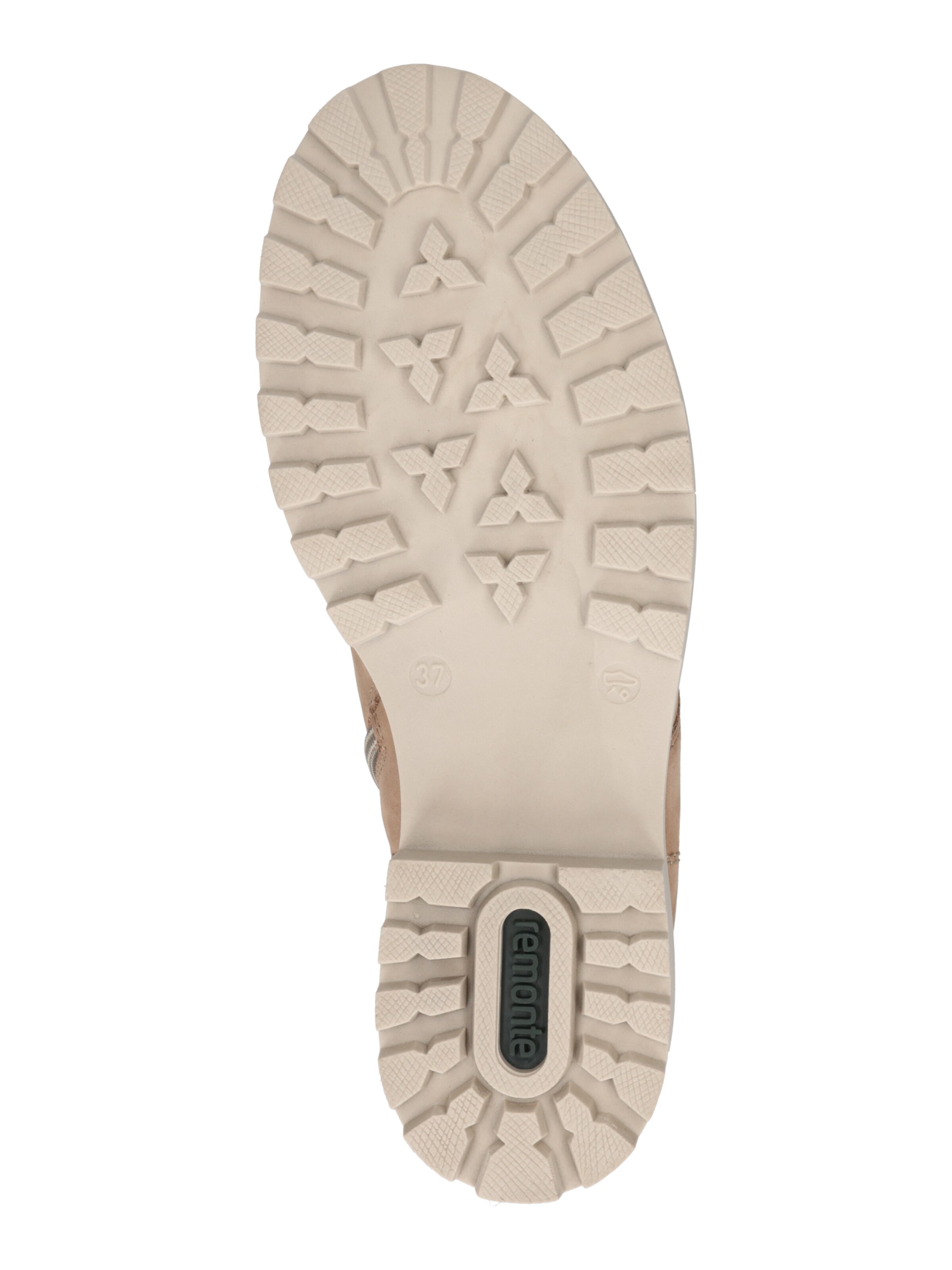 REMONTE Lace-up bootie in Beige