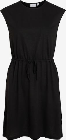 VILA Summer Dress 'Athena' in Black: front