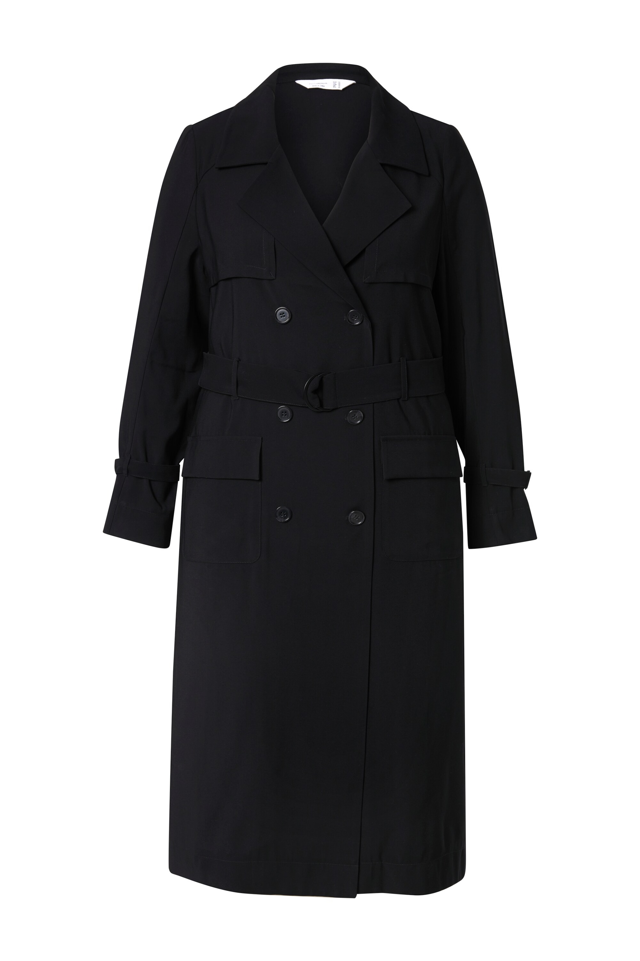 MIAMODA Tussenmantel in Zwart: voorkant