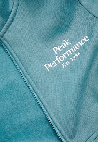 Sweat de sport PEAK PERFORMANCE en vert