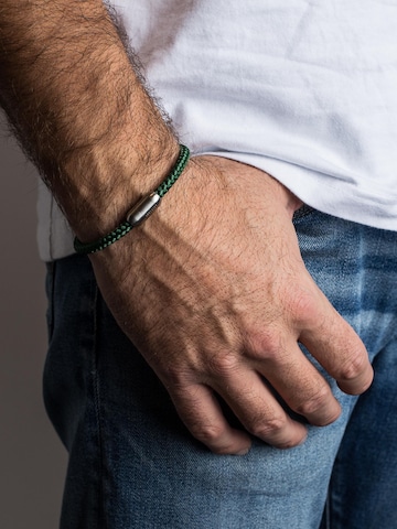 Akitsune Bracelet 'Silvus' in Green: front