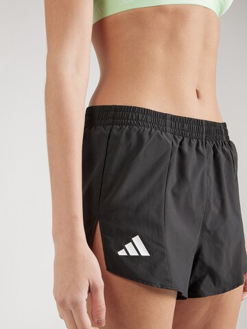 Regular Pantalon de sport 'ADIZERO' ADIDAS PERFORMANCE en noir