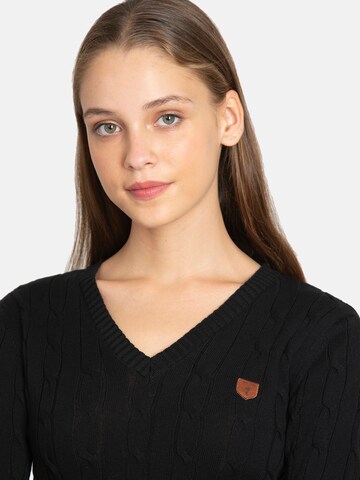 Jacey Quinn Pullover in Schwarz