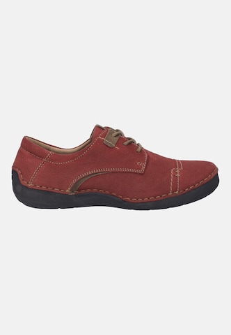 JOSEF SEIBEL Lace-up shoe 'FERGEY 41' in Red