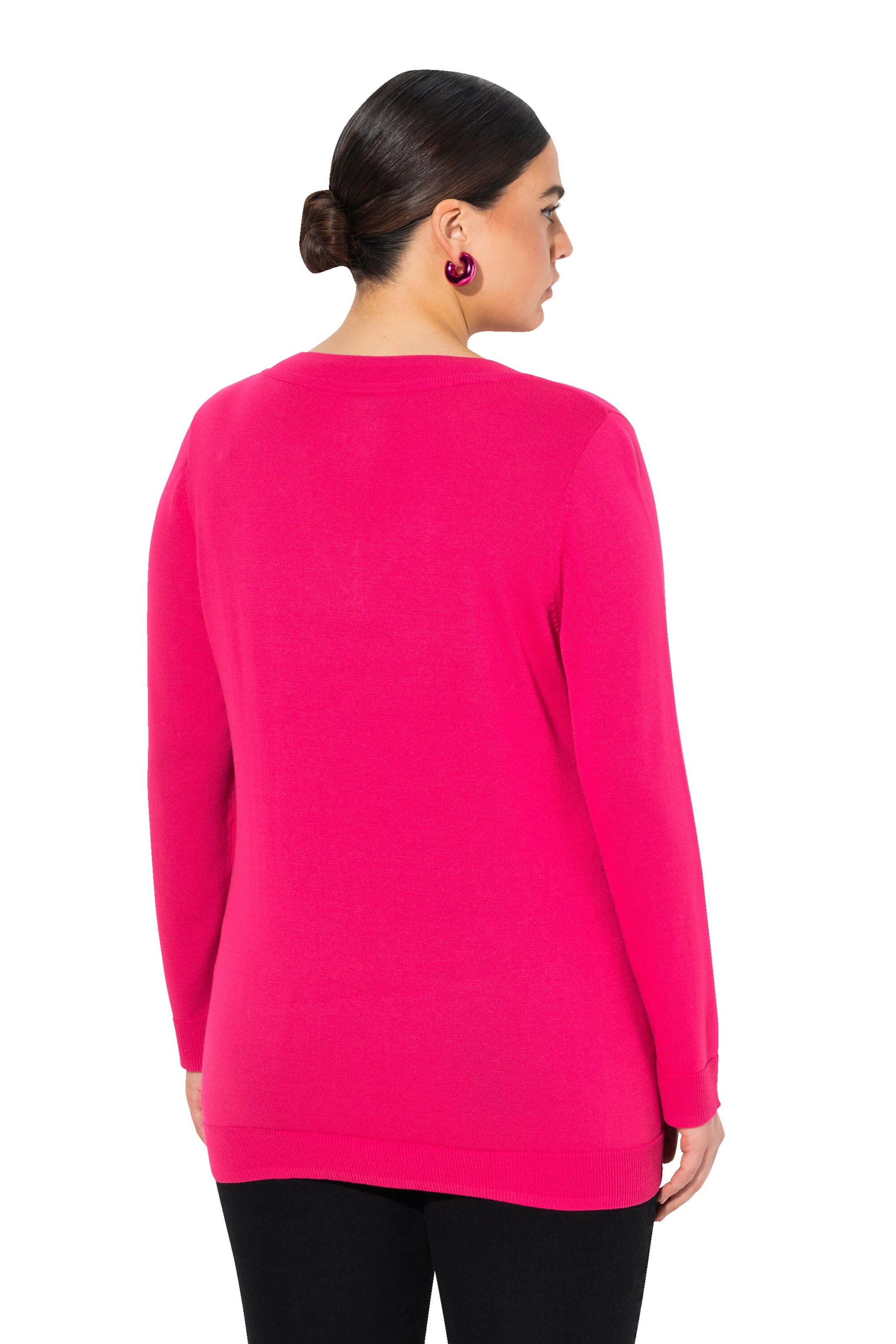 Ulla Popken Sweater in Pink
