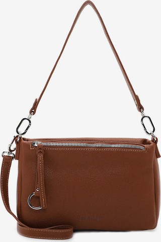 Suri Frey Shoulder Bag 'Debby' in Brown: front