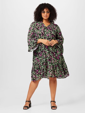 Robe 'Isma' KAFFE CURVE en noir