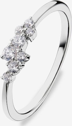 CHRIST Ring in Weiß: Vorderseite