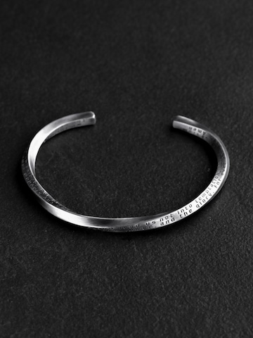 REYTEL Armband 'THE LORD'S PRAYER - OUR FATHER' in Silber: Vorderseite