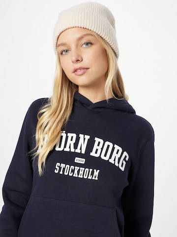 BJÖRN BORG Sports sweatshirt in Blue