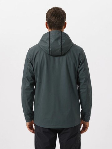 YOUTHUP Outdoor jacket 'Kompakt' in Grey
