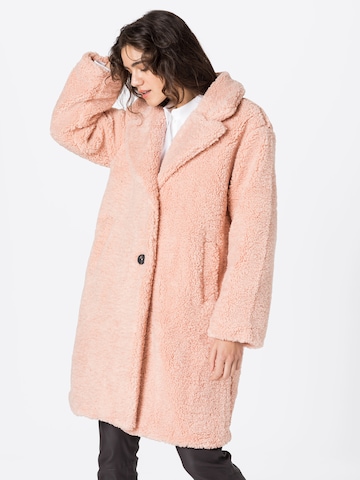 Cappotto invernale di NÜMPH in rosa: frontale