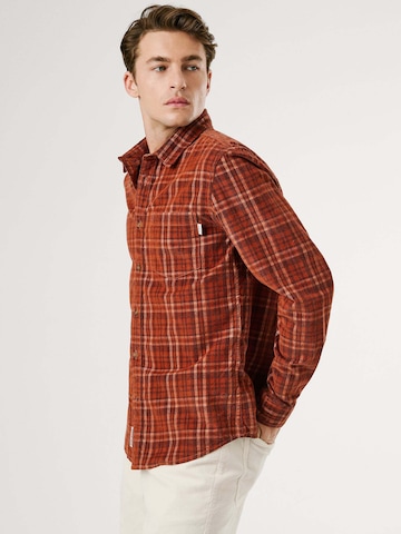 Regular fit Camicia 'Cliffton' di Pepe Jeans in rosso