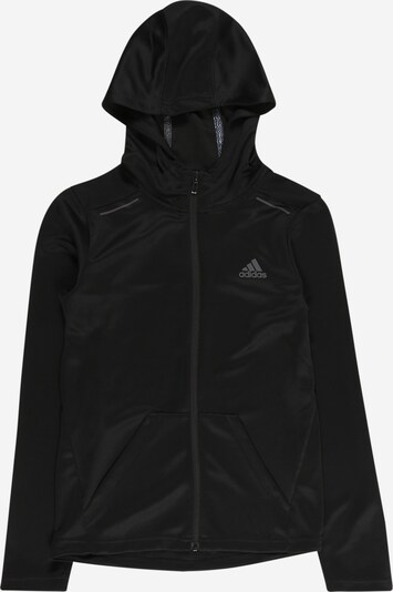 ADIDAS PERFORMANCE Sportsweatjakke i mørkegrå / svart, Produktvisning