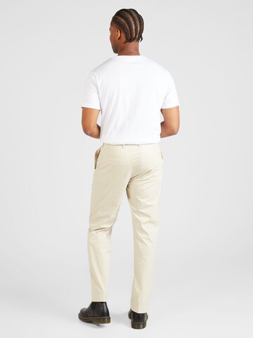 Regular Pantaloni eleganți de la Calvin Klein pe bej