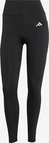 Pantalon de sport 'Optime Essentials' ADIDAS PERFORMANCE en noir : devant