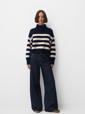 Pull-over Bershka en bleu