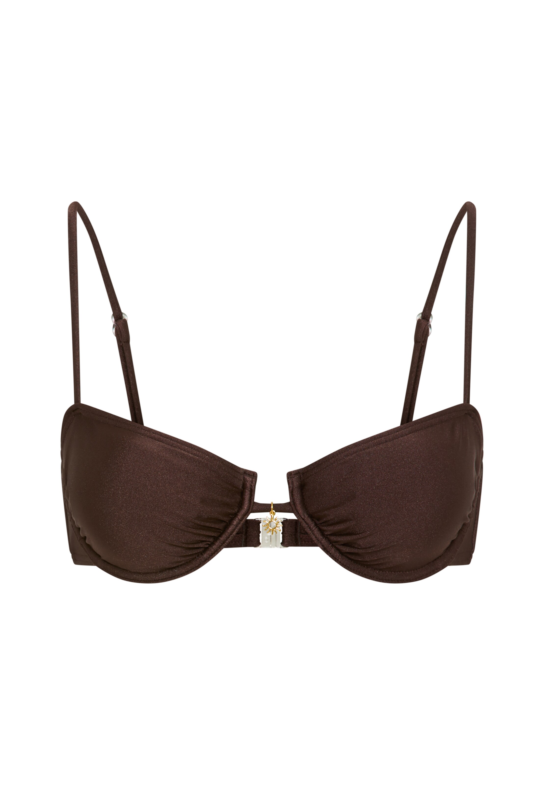 LSCN by LASCANA Bikini Top in Dark brown, Item view