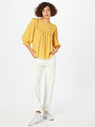 NEW LOOK - Blusa 'BECCA' em amarelo