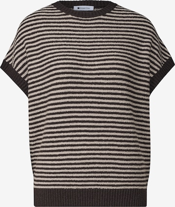 STREET ONE Pullover in Braun: Vorderseite