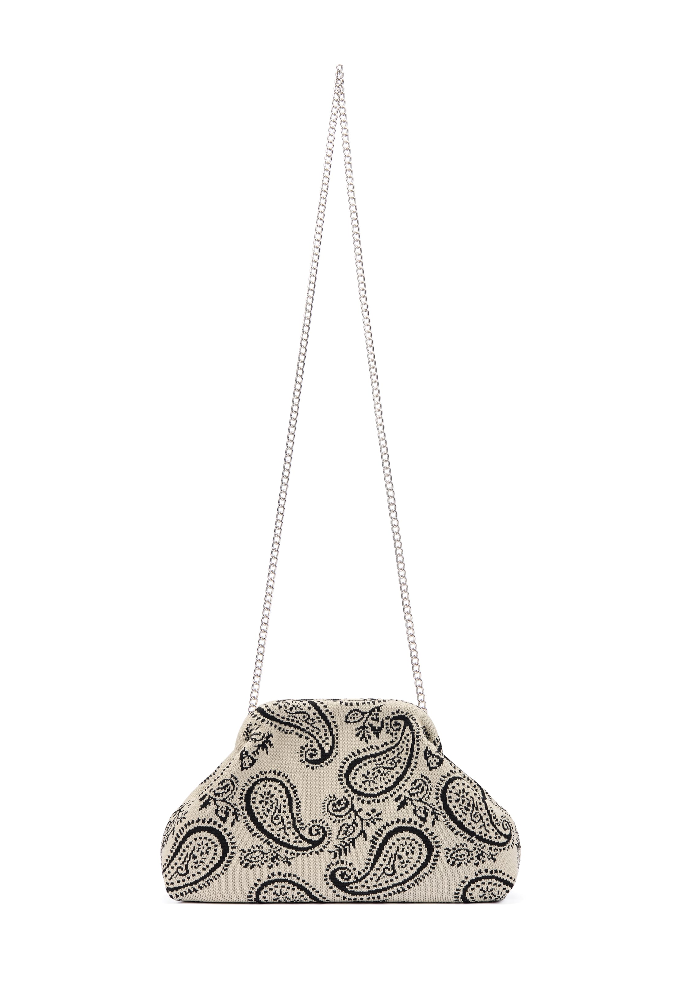 myMo ROCKS - Bolso de noche en beige: frente