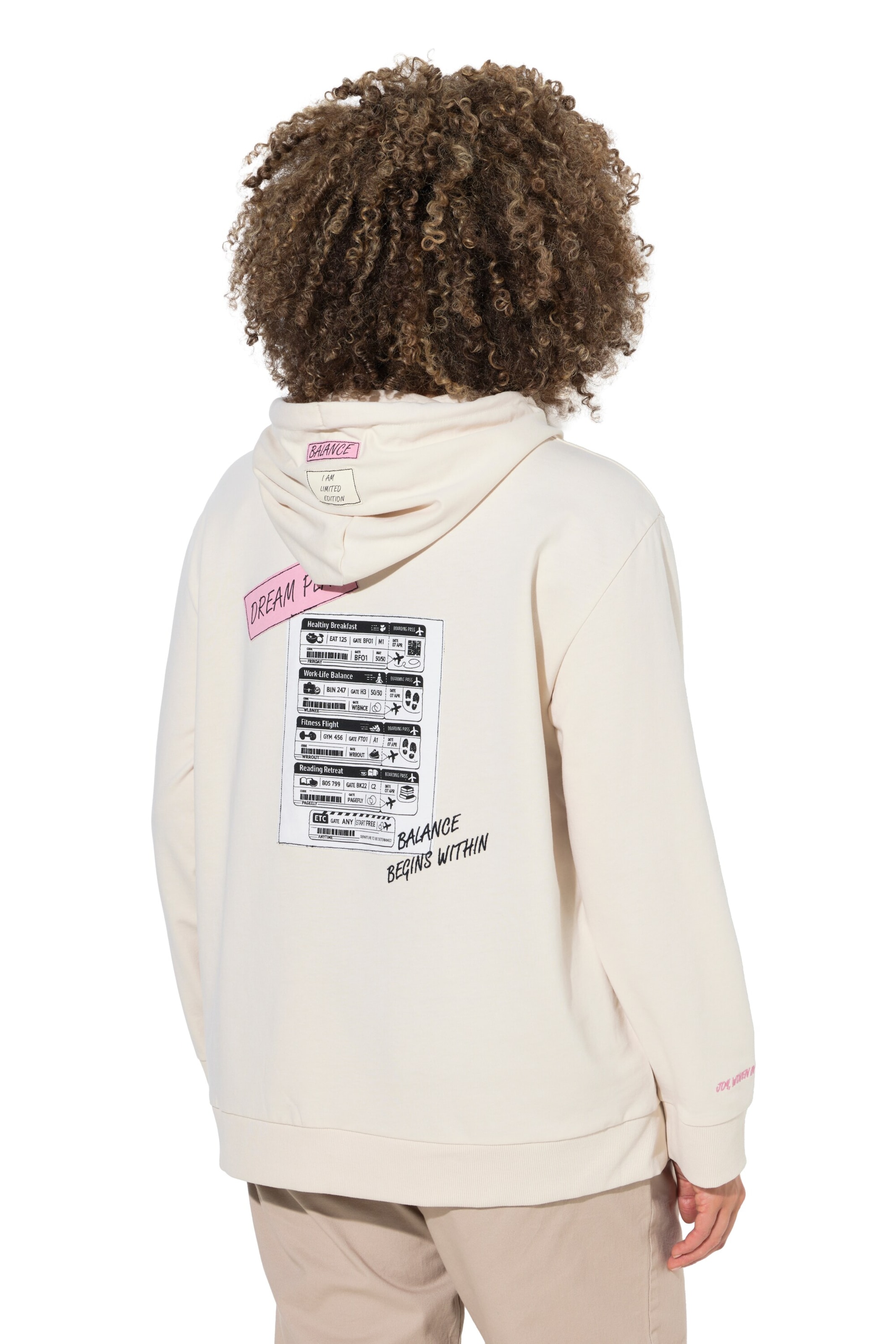 Ulla Popken Sweatshirt in Yellow