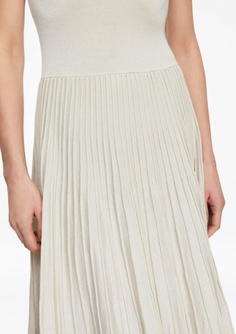 COMMA Strickkleid in Beige
