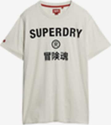 Superdry Shirt 'Workwear' in Grijs: voorkant