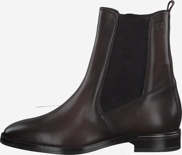 TAMARIS Chelsea Boots i brun