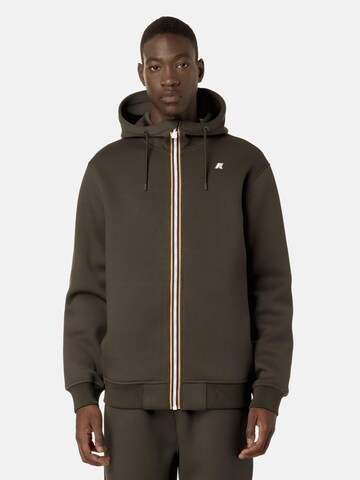 Sweat-shirt 'RAINER SPACER FELPA' K-Way en vert