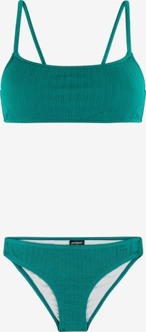PROTEST Bustier Bikini 'PRTDimi' in Grün: Vorderseite