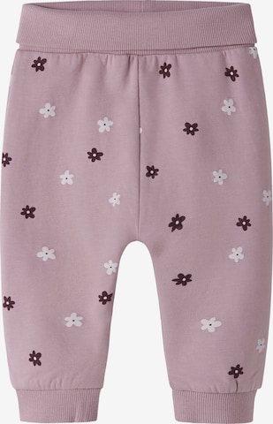 NAME IT Zúžený Kalhoty 'NBFVIMONE' – fialová: přední strana