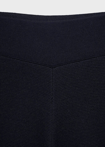 MANGO Wide Leg Hose 'Roma' in Blau