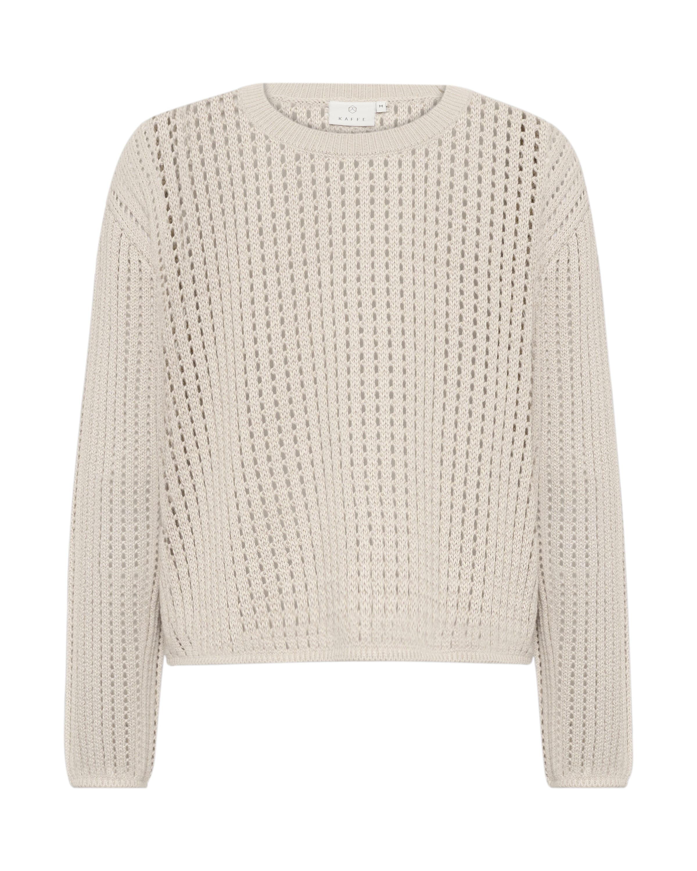 KaffePulover 'KASolar' - bež boja: prednji dio