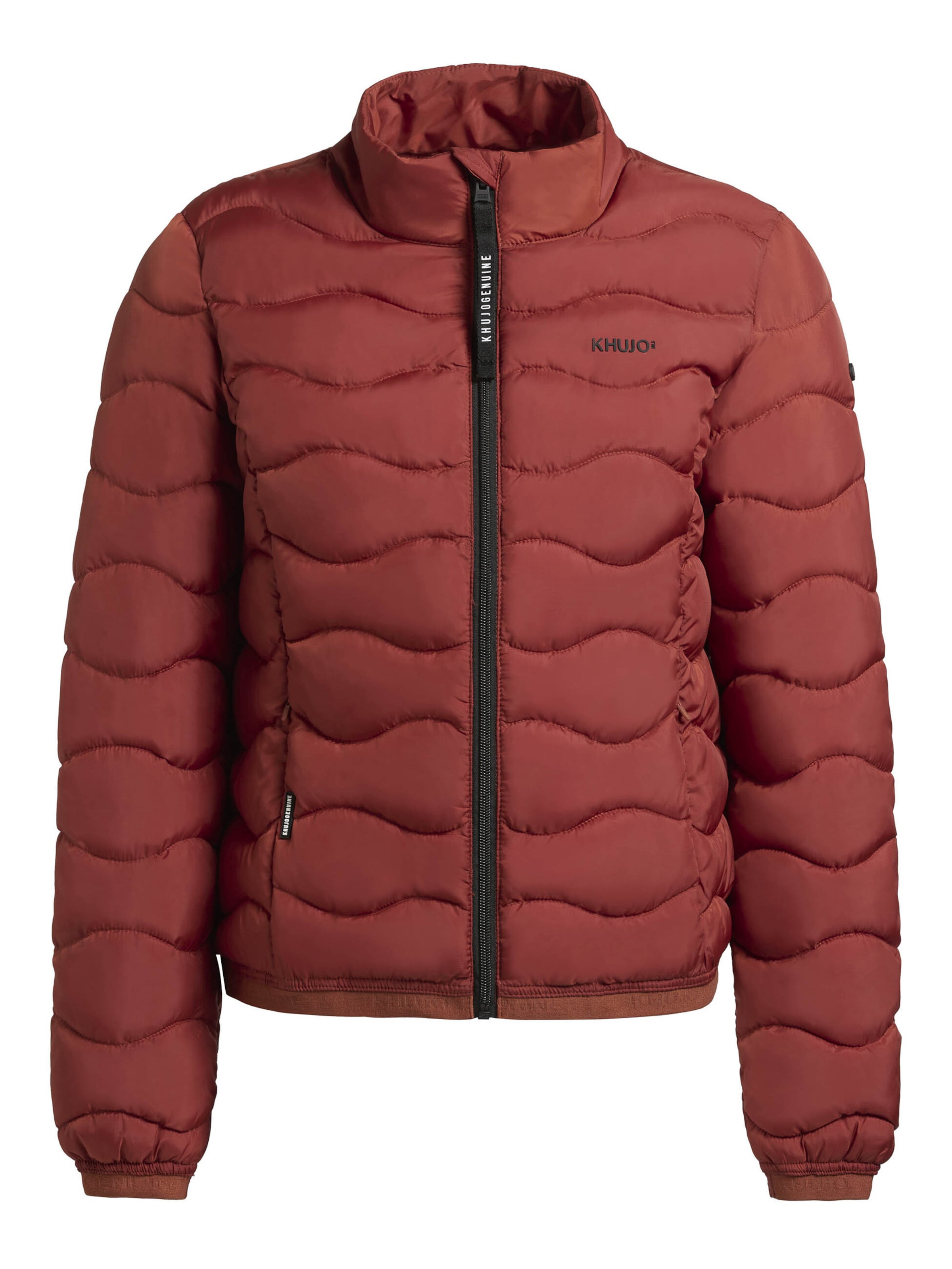 Veste mi-saison 'Merl' khujo en marron : devant