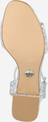 BUFFALO Sandals 'Rainelle' in Silver